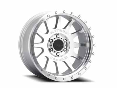 Method MR60521080324N 20x10 NV MR605 8 x 165.1 Offset -24 Lip 2.83 Machined Silver SL Clear Coat / Method Race Wheels MR60521080324N 20-inch Wheels