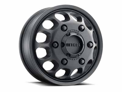 Method Race Wheels MR901655925117 16x5.5 MR901 Front Dually 6 x 205 Offset 117 Lip 0.2 Matte Black / Method Race Wheels MR901655925117 16-inch Wheels