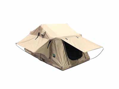 Overland Vehicle Systems 18119933 TMBK Roof Top Tent 18119933 OVS 3 Person w/ Green Rain Fly / Overland Vehicle Systems 18119933 Roof Top Tent