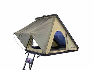 Overland Vehicle Systems 18119935 LD TMON Clamshell Aluminum Hard Shell Roof Top Tent / Overland Vehicle Systems 18119935 Tent Annex Room