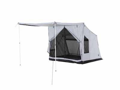 Overland Vehicle Systems 18252520 LD P.S.T. Portable Safari Ground Tent Large, Grey Body & Grey Trim / Overland Vehicle Systems 18252520 Tent