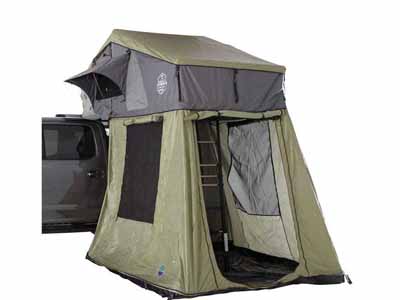 Overland Vehicle Systems 18631936 HD N3E Nomadic 3 Extended Roof Top Tent & Annex Room Combo / Overland Vehicle Systems 18631936 Roof Top Tent
