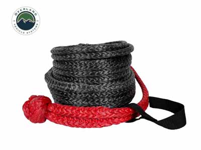 Overland Vehicle Systems 19009918 Overland Vehicle Systems Synthetic Winch Line with Soft Shackle / Overland Vehicle Systems 19009918 Recovery Kit