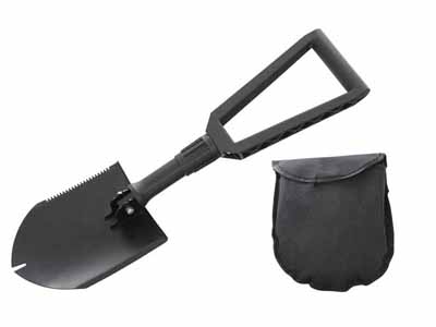 Overland Vehicle Systems 19049901 Multi Functional Military Style Utility Shovel for extreme / Overland Vehicle Systems 19049901 Shovel