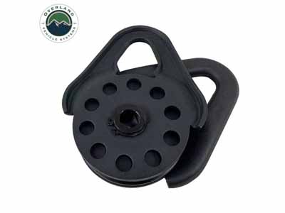 Overland Vehicle Systems 19139805 Snatch Block Pulley Standard Universal / Overland Vehicle Systems 19139805 Snatch Block