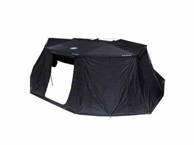 Overland 19690005 XD Nomadic 270 Awning Wall 2 W/Black Out, Driver Side, Black Body/Trim/Storage Bag / Overland Vehicle Systems 19690005 Portable Awning