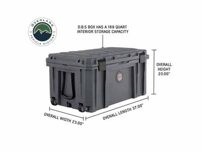 Overland Vehicle Systems 40100031 Stay Dry With 169 Quart Dry Box / Overland Vehicle Systems 40100031 Cargo Box