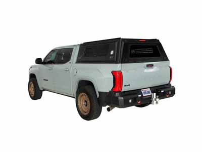 Overland 70200024 Expedition Pro+ Truck Cap W/Windows/Doors/3rd Brake Light 2024-2026 Ranger / Overland Vehicle Systems 70200024 Truck Bed Caps