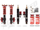 Pedders PED-164099 Extreme Xa Remote Canister Front & Rear Coilover Kit for 2015-up Mustang S550