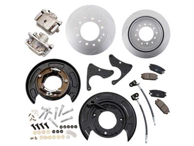 Pedders PED-PBCK006 Rear Big Brake Conversion Kit for 2005-2020 Toyota Tacoma 6-Lug / Pedders PED-PBCK006 Big Brake Kit