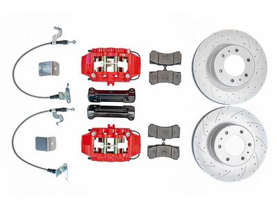 Pedders PED-PEBK05 TrakRyder eXtreme Front Brake Kit for 2019-up Ford Ranger / Pedders PED-PEBK05 Big Brake Kit