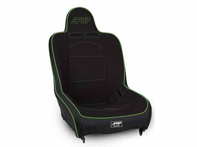 PRP Seats A100110-50-W Premier High Back Suspension Seat Black and Green Tweed / PRP Seats A100110-50-W Seats
