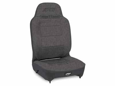 PRP Seats A13011045-54 Enduro High Back Reclining Suspension Seat Passenger Side All Gray / PRP Seats A13011045-54 Seats