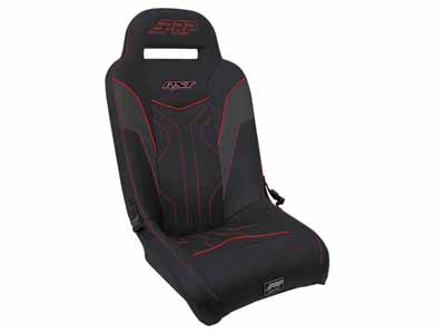 PRP Seats A4101-PORXP-204 RST Suspension Seat, Black & Red / PRP Seats A4101-PORXP-204 Seats