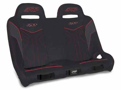 PRP Seats A4901-204 RST Rear Suspension Bench for RZR XP4 1000 XP4 Turbo XP4 Turbo S Black and Red / PRP Seats A4901-204 Seats