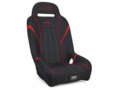 PRP Seats A5701-PORXP-204 GT/S.E. Suspension Seat, Black and Red / PRP Seats A5701-PORXP-204 Seats