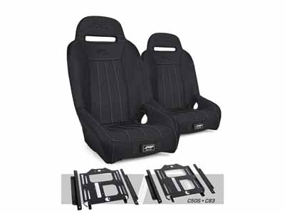 PRP Seats A5701-PORXP-C50S-201 GT/S.E. Suspension Seats Kit for Polaris RZR 570 800 900 Pair Black / PRP Seats A5701-PORXP-C50S-201 Seats