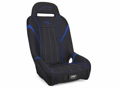 PRP Seats A58R-V GT/S.E. Rear Suspension Seat Black and Blue / PRP Seats A58R-V Seats