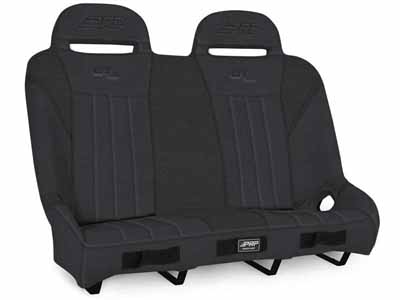 PRP Seats A60-PORXP-QR-201 GT/S.E. Quick Release Rear Suspension Bench Seat for Polaris Black / PRP Seats A60-PORXP-QR-201 Seats