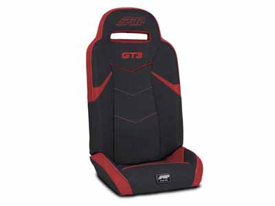 PRP Seats A7208-PORXP-204 GT3 Fold Flat Rear Suspension Seats for Polaris Pair Red / PRP Seats A7208-PORXP-204 Seats