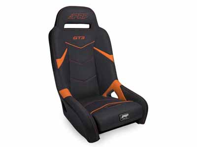 PRP Seats A7301-PORXP-207 GT3 Suspension Seat Black and Orange / PRP Seats A7301-PORXP-207 Seats