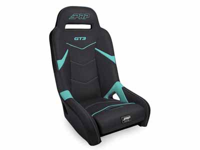 PRP Seats A7301-PORXP-238 GT3 Suspension Seat Black and Teal / PRP Seats A7301-PORXP-238 Seats