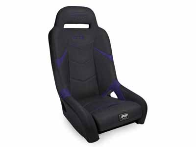 PRP Seats A7301-PORXP-M GT3 Suspension Seat Black and Purple / PRP Seats A7301-PORXP-M Seats