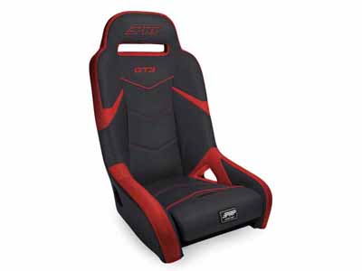PRP Seats A7308-237 GT3 Rear Suspension Seat Black and Red / PRP Seats A7308-237 Seats