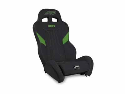 PRP Seats A8001-PORXP-W XCR Suspension Seat Black and Green / PRP Seats A8001-PORXP-W Seats