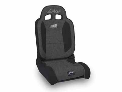 PRP Seats A8701044-54 EnduroDaily Reclining Suspension Seat Black and Gray Tweed Driver / PRP Seats A8701044-54 Seats