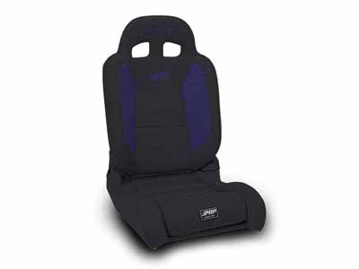 PRP Seats A8701045-201-M EnduroDaily Reclining Suspension Seat Black and Purple Vinyl Passenger / PRP Seats A8701045-201-M Seats