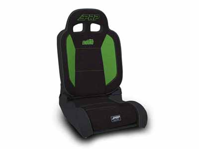 PRP Seats A8701045-50-W EnduroDaily Reclining Suspension Seat Black and Green Tweed Passenger / PRP Seats A8701045-50-W Seats