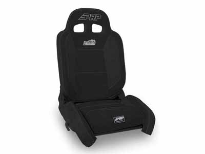 PRP Seats A8801044-241 EnduroTrail Reclining Suspension Seat Black Suede Driver / PRP Seats A8801044-241 Seats