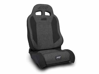 PRP Seats A8901045-54 EnduroTrek Reclining Suspension Seat Gray Tweed Passenger / PRP Seats A8901045-54 Seats