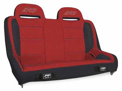 PRP Seats A9240-47-72 Elite Series Rear Bench for Jeep Wrangler JKU/JLU Red / PRP Seats A9240-47-72 Seats
