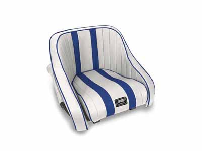 PRP Seats AB21501P-206 Hydro Lite Retro Boat Seat with Side Pockets, Blue / PRP Seats AB21501P-206 Boat Seats