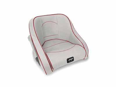 PRP Seats AB21601P-204 Hydro Lite Classic Boat Seat with Side Pockets, Red / PRP Seats AB21601P-204 Boat Seats