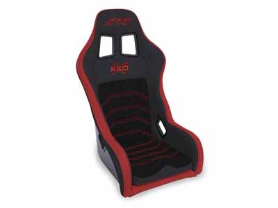 PRP Seats AC4601-204 Kilo Composite Seat, Black and Red / PRP Seats AC4601-204 Seats