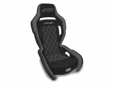 PRP Seats AU61001-PORXP-203 Contour UTV Suspension Seat Black and Gray / PRP Seats AU61001-PORXP-203 Seats
