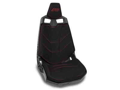 PRP Seats B002-01 Seat Covers for Can-Am Maverick X3 and Maverick R Pair Black with Red Stitch / PRP Seats B002-01 Seat Cover