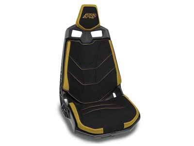 PRP Seats B002-07 Seat Covers for Can-Am Maverick X3 and Maverick R Pair Black and Yellow / PRP Seats B002-07 Seat Cover