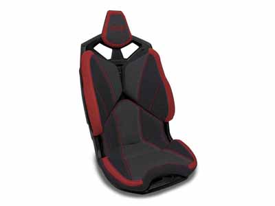 PRP Seats B003-04 Front Seat Covers for 2020-2024 Polaris, Pair Black and Red / PRP Seats B003-04 Seat Cover