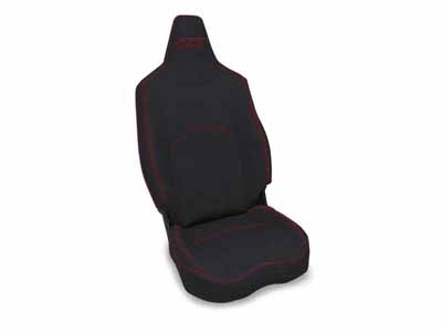 PRP Seats B004-01 Front Seat Covers for Polaris XPEDITION Pair Black with Red Stitch / PRP Seats B004-01 Seat Cover