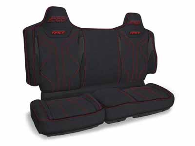 PRP Seats B007-204 RST Rear Bench Seat Covers for Polaris XPEDITION Black and Red / PRP Seats B007-204 Seat Cover