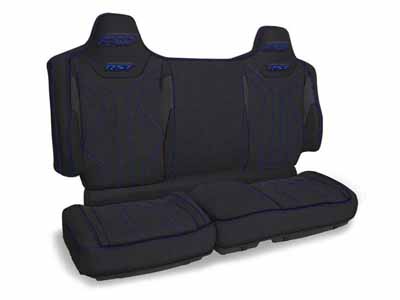 PRP Seats B007-206 RST Rear Bench Seat Covers for Polaris XPEDITION Black and Blue / PRP Seats B007-206 Seat Cover