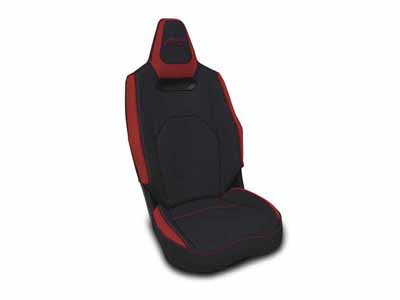 PRP Seats B011-04 Front Seat Covers for 2025+ Polaris RZR PRO XP PRO R PRO S Pair Black and Red / PRP Seats B011-04 Seat Cover