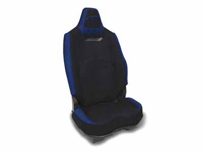 PRP Seats B013-05 Rear Seat Covers for 2025+ Polaris RZR PRO XP, PRO R, PRO S (Pair) Black and Blue / PRP Seats B013-05 Seat Cover