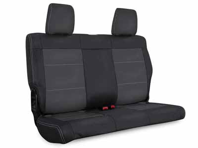 PRP Seats B020-03 Rear Seat Cover for 11-12 Jeep Wrangler JK 2 Door Black and Gray / PRP Seats B020-03 Seat Cover
