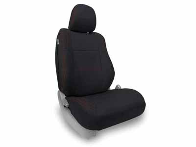 PRP Seats B049-01 Front Seat Covers for 12-15 Tacoma TRD and Sport Edition Pair Black W/Red Stitch / PRP Seats B049-01 Seat Cover