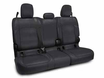 PRP Seats B056-02 Rear Bench Cover for Jeep Gladiator JT, with Armrest All Black / PRP Seats B056-02 Seat Cover